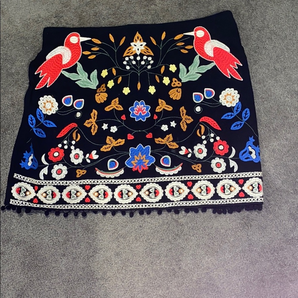 Beautiful embroidered skirt